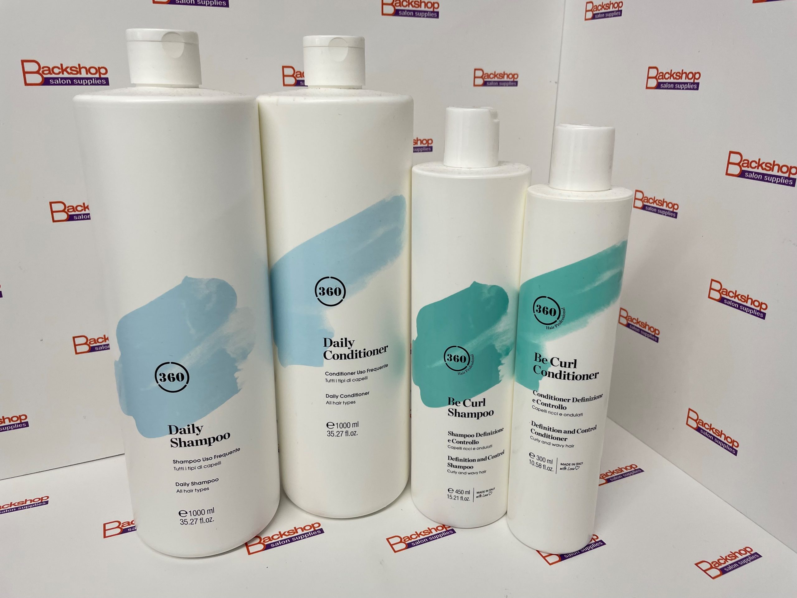 360 Hair Professional Range - Backshop Salon Supplies